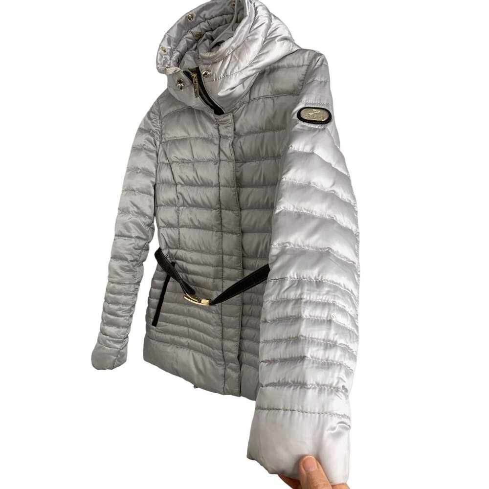 GORSKI Silver Puffer Jacket